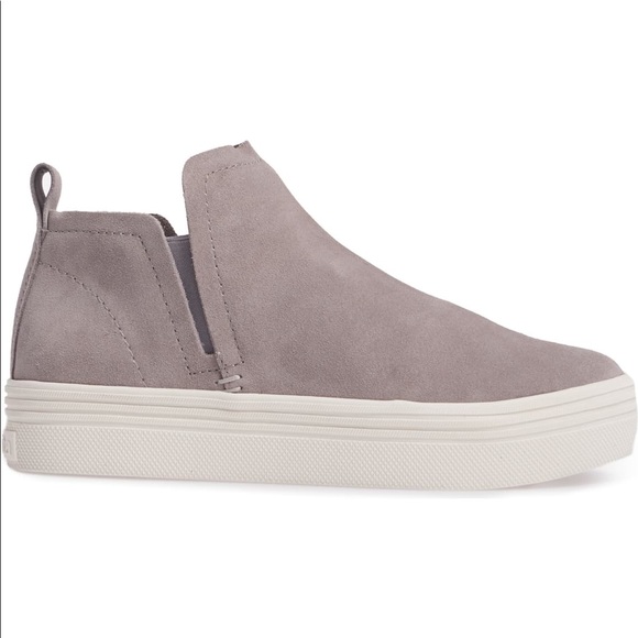 Dolce Vita slip on gray Tate platform sneaker - Picture 2 of 3
